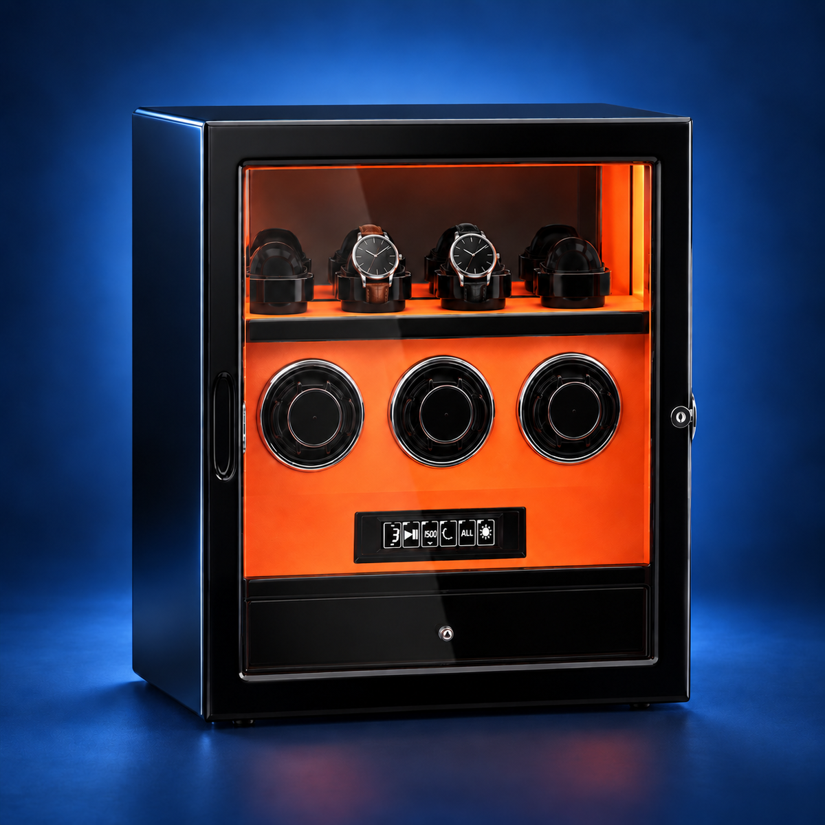 Terracotta Watch Winder Cabinet