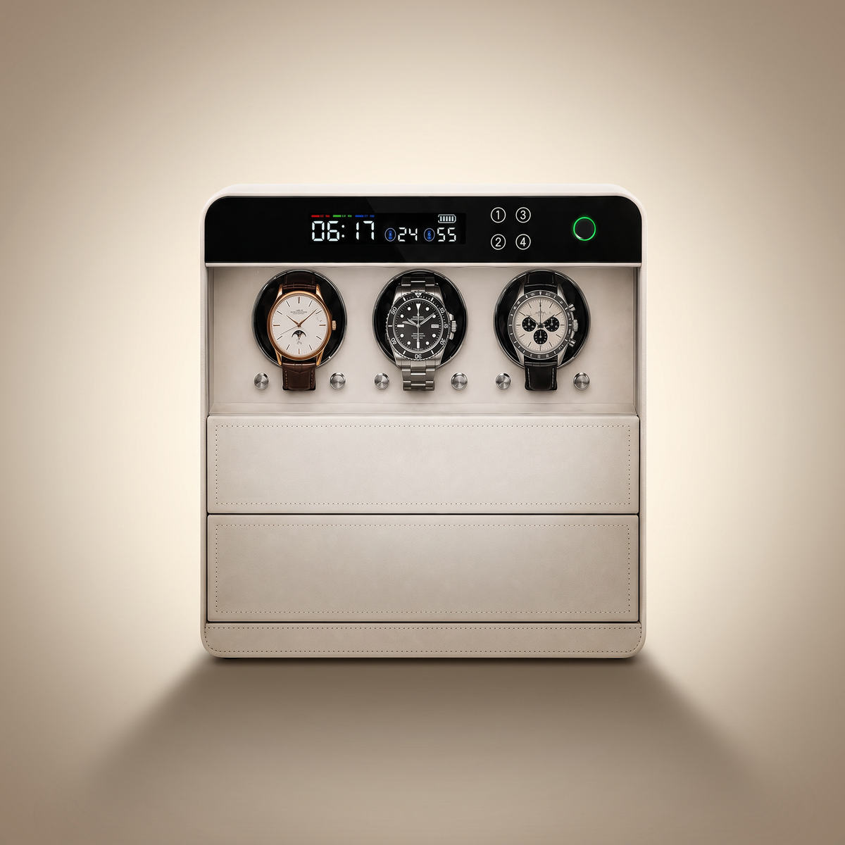 Coffre Connected Trio Watch Winder