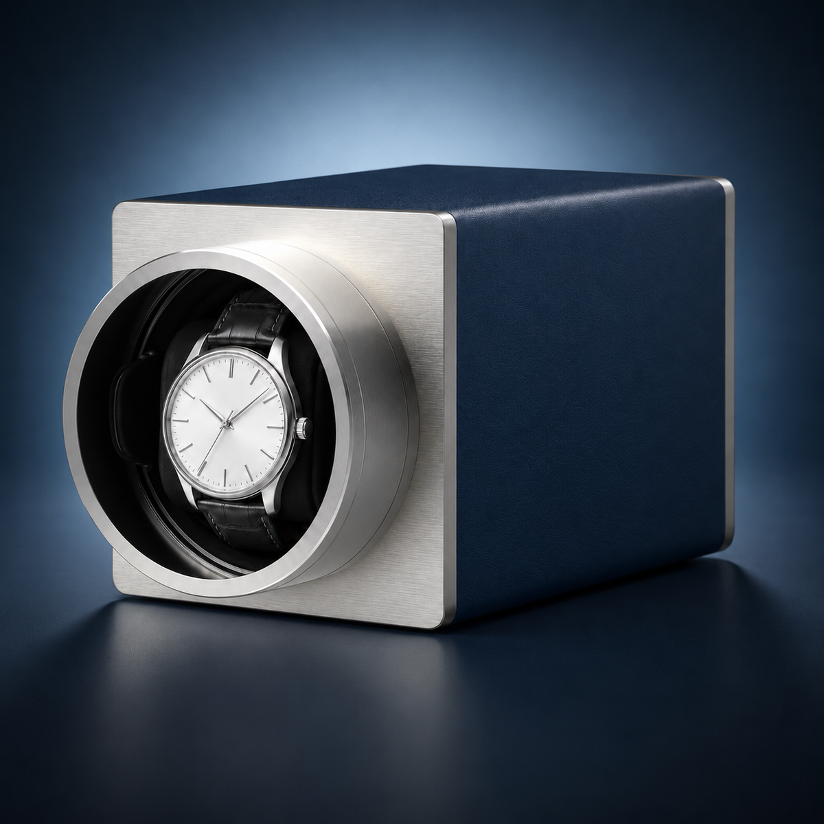 Bastille Solo Watch Winder — Steel
