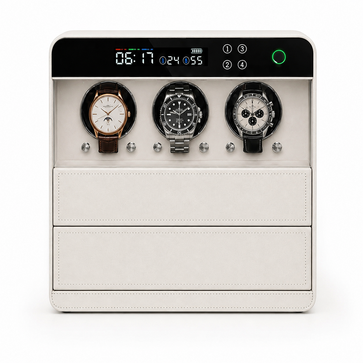 Coffre Connected Trio Watch Winder
