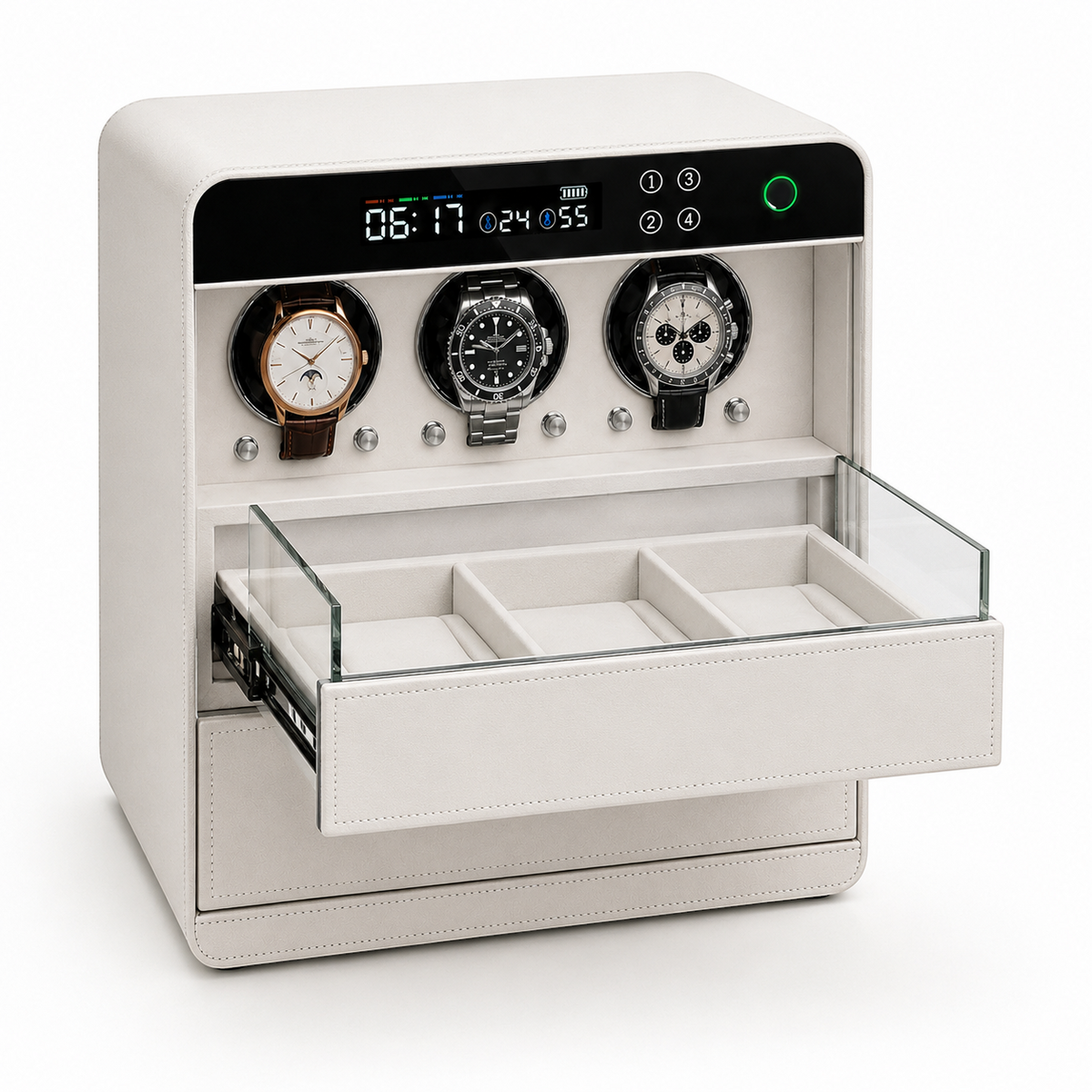 Coffre Connected Trio Watch Winder