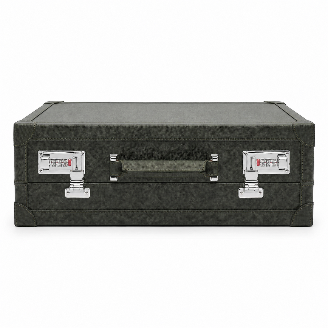 Sologne 10-Watch Attaché Case — detail