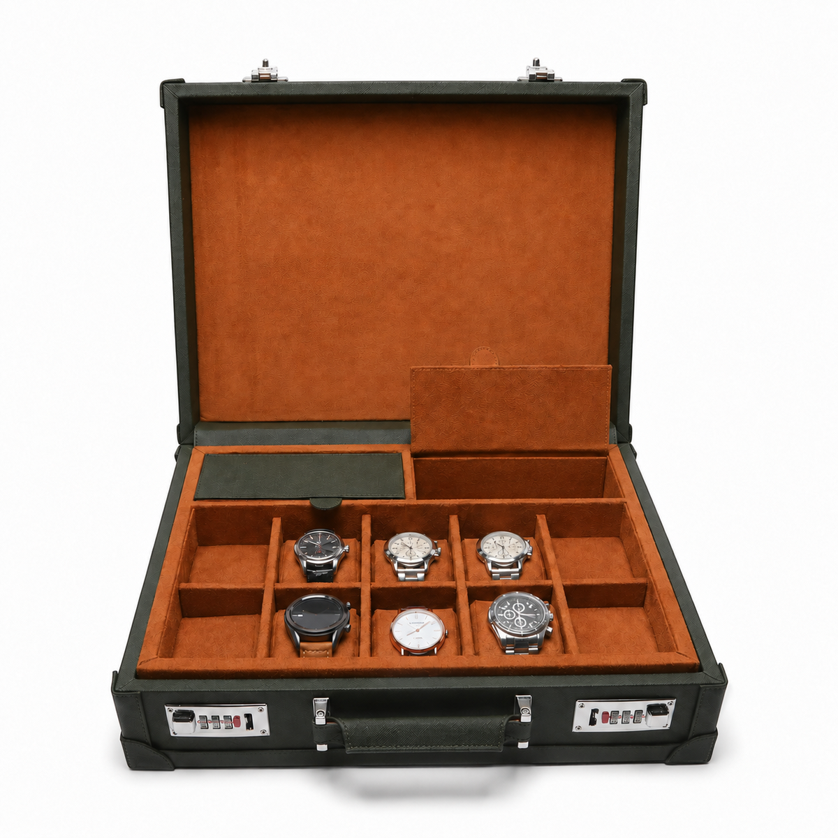 Sologne 10-Watch Attaché Case