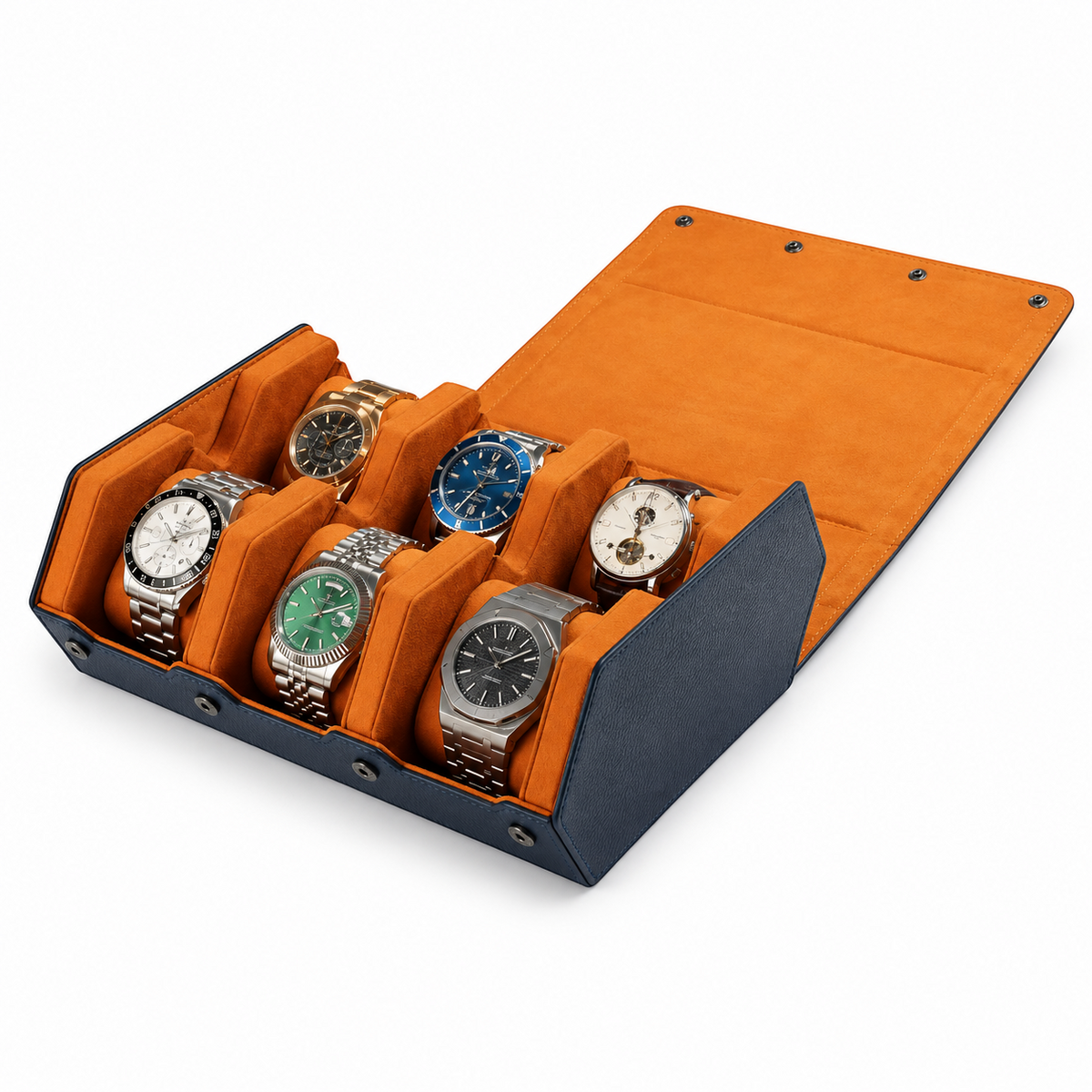 Sologne Six-Watch Folding Roll