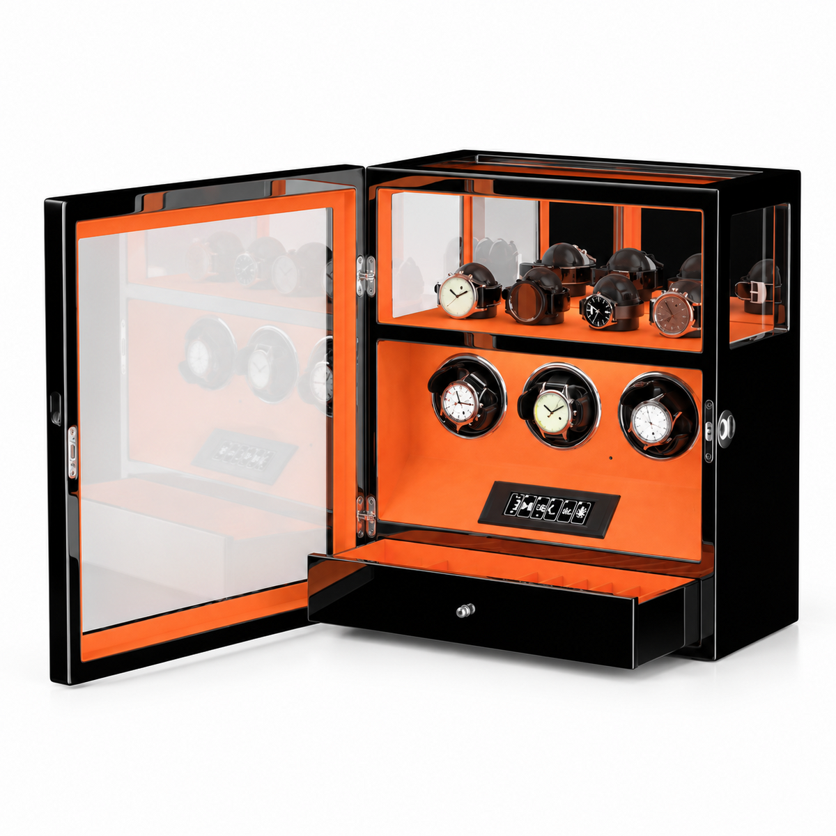 Terracotta Watch Winder Cabinet