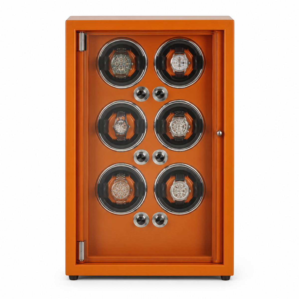 Terracotta Display Four-Watch Winder