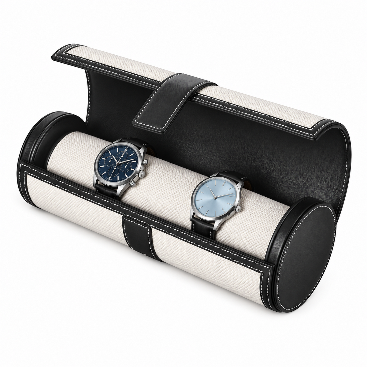 Toile Canvas Three-Watch Roll