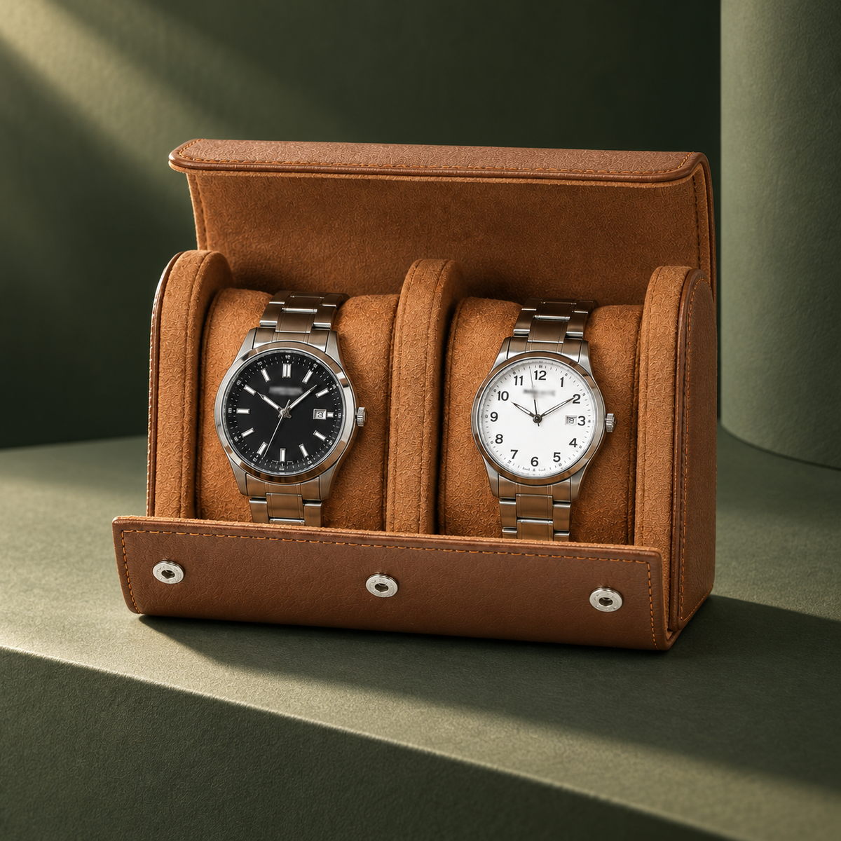 Vendange Two-Watch Roll